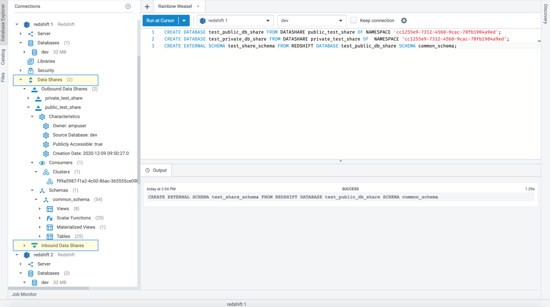How to Use Amazon Redshift Data Sharing in Coginiti Pro and Premium ...