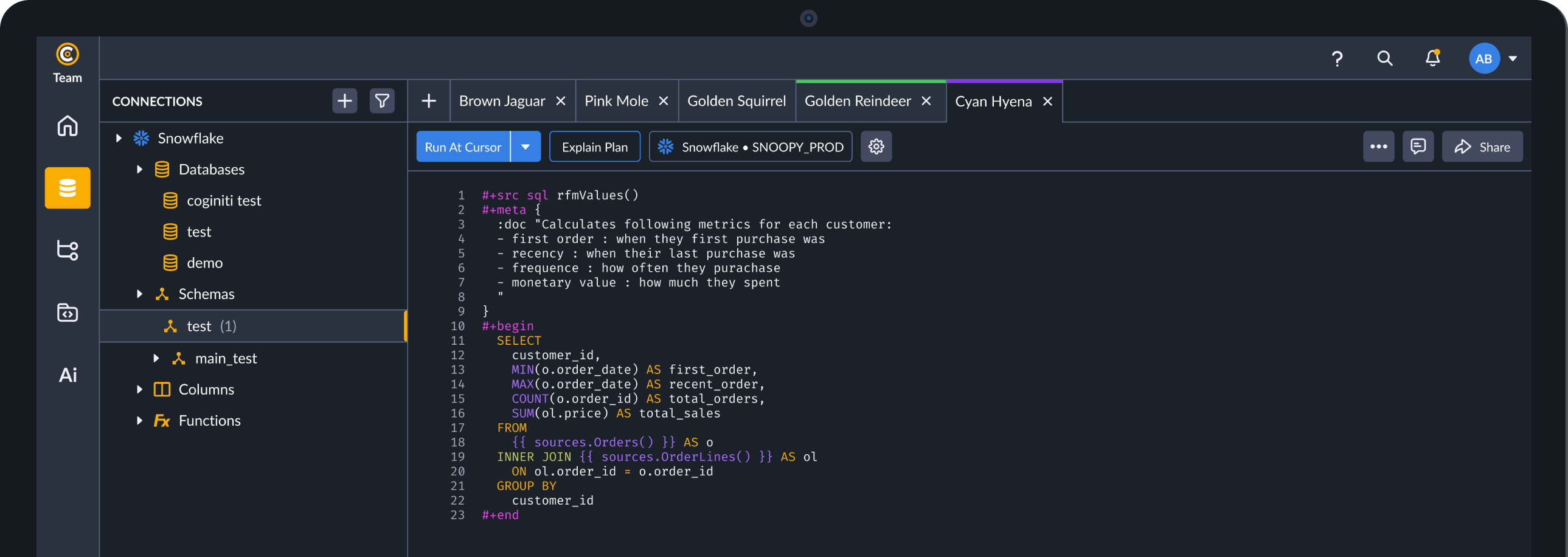 Coginiti Team is where data teams work as one